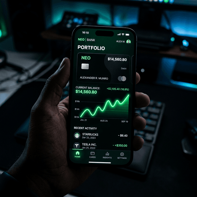 Vault — App Design / FinTech